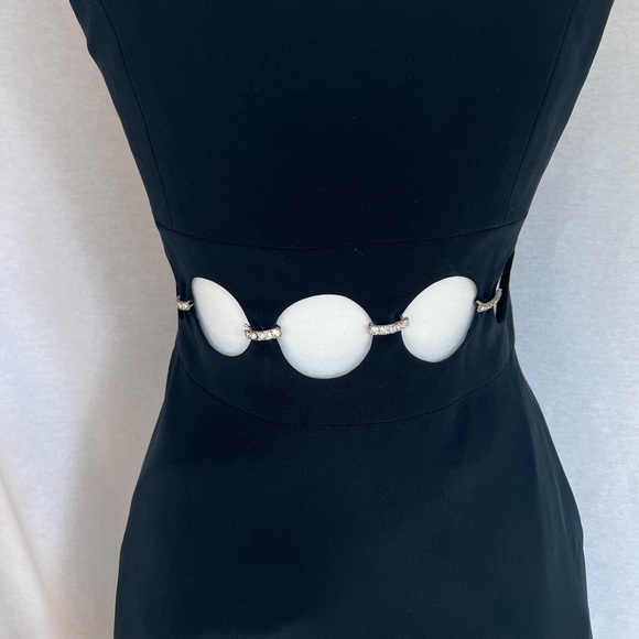 VINTAGE NITELINE LITTLE BLACK DRESS - Picture 6 of 7